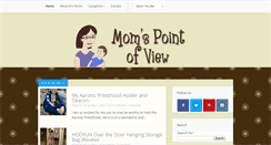 Desktop Screenshot of momspointofview.com